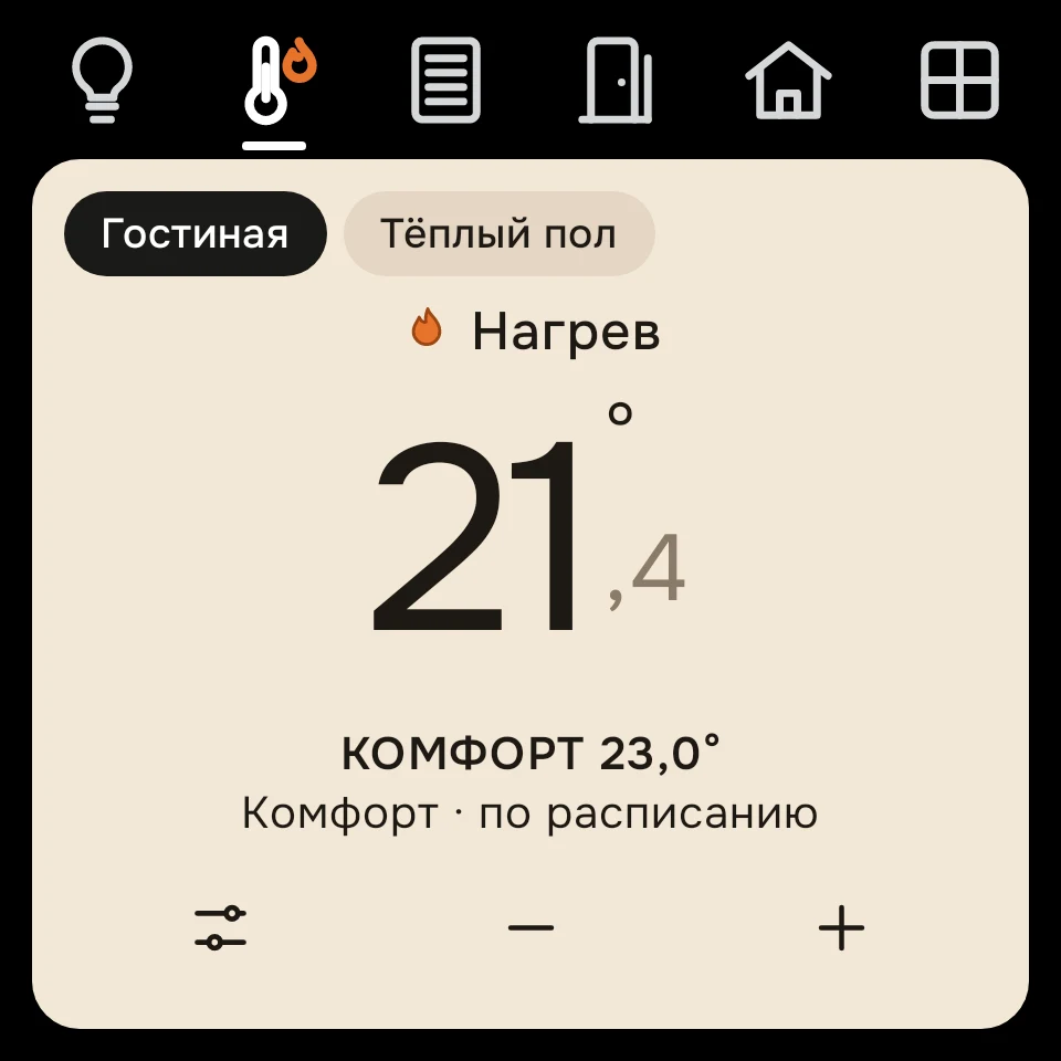 Экран климата MegaFlex 2.0