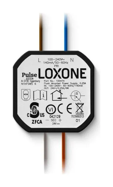Flush-Mounted Power Supply 0.25A