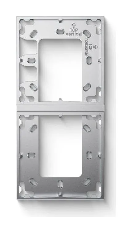 Mounting Frame 2-Way Silver