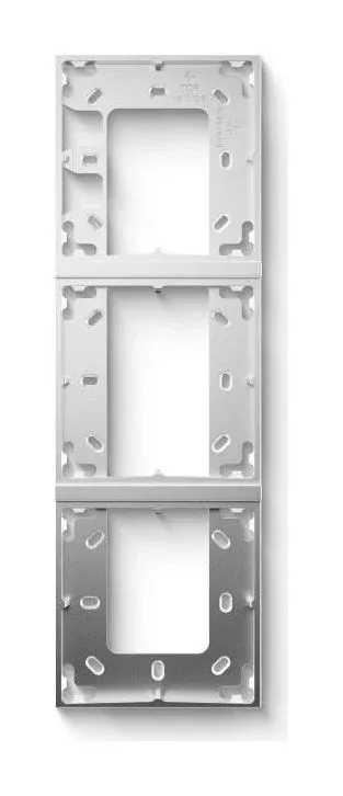 Mounting Frame 3-Way Silver